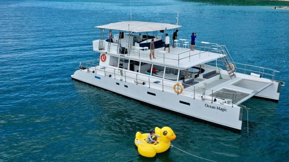 Langkawi cruise on the Andaman Sea